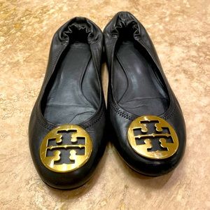 Tory Burch Reva Flats, size 10